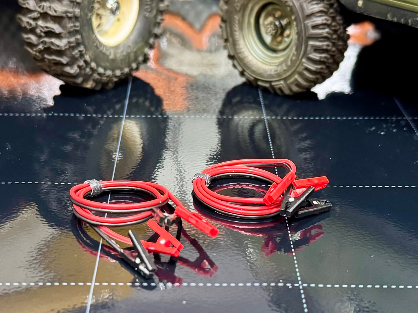 Scale Jumper Cables 1/24, 1/18 scale
