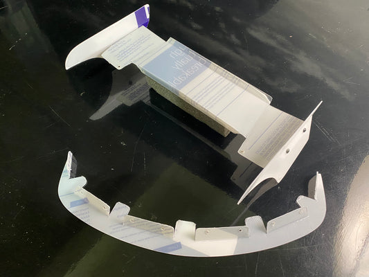 Pro Line 67 Mustang Front Splitter only