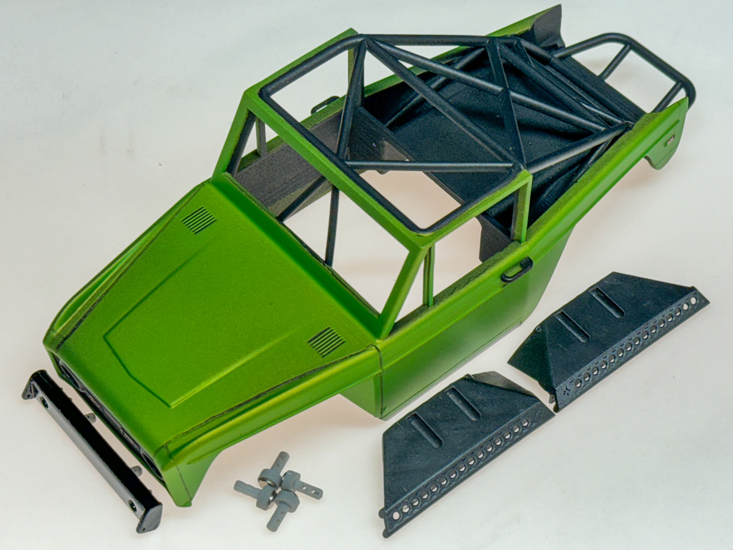 Bronco styled body for SCX 24 in Wicked Green!